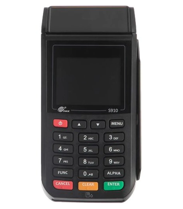 دستگاه کارتخوان سیار pax مدل s910 استوک + فعالسازی رایگان